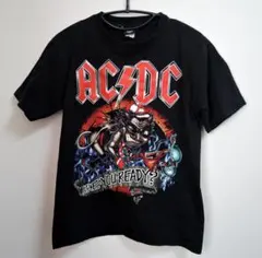 AC/DC バンドTシャツ 両面プリント 古着 M相当