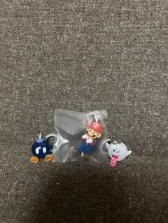 スーパーマリオブラザーズ めじるしアクセサリー ガチャガチャ