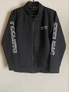 LOCKHEAVEN キッズ ジップアップ ジャケット 150 ブラック