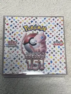 ポケモンカード 151 シュリンク付1BOX