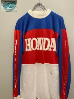 ★70s80s★USA製★TEAM HONDA★ヴィンテージモトクロスジャージ★ ☆70s80s☆USA製☆TEAM HONDA☆ヴィンテージモトクロスジャージ