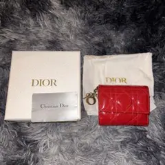 ディオール JADIOR チェーンウォレット 赤 レザー ショルダー ディオール JADIOR チェーンウォレット 赤 レザー ショルダー - メルカリ
