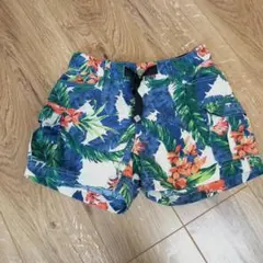 花柄ショートパンツ