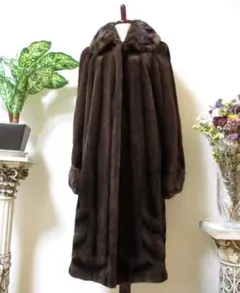 Saga Furs❣️極上クロスミンク デザインコート 極美品