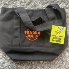 TRADER JOE'S トレジョ　ハロウィン トートバッグ　黒色
