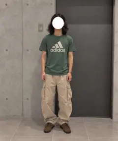 90s adidas パフォーマンスロゴ 万国旗タグ Tシャツのサムネイル