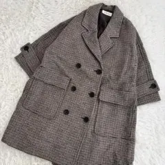 美品✨スローブイエナシトロンダブルブレストチェスターコートSLOBEcitron