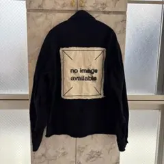 ZARA ブラック 厚手シャツ ダメージ加工