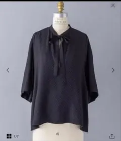 良品 23SS BLAMINK ブラミンク レースリボン ノースリーブブラウス 7921-230-0228 サイズ38 ブラック レディース 古着 中古 USED BLAMINK（レディース）のフリマアイテム一覧
