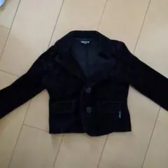 COMME CA ISM ベルベットジャケット 80