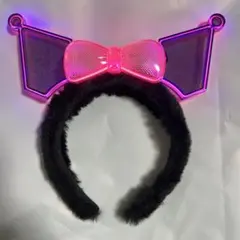 クロミピューロランド限定ネオンリボン付LEDカチューシャ