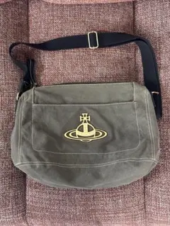 Vivienne westwood ショルダーバッグ ビッグオーブ キャンバス - メルカリ