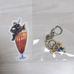 ヒロアカ 雄英高校オープンスクール ステッカー アクリルチャーム 爆豪勝己