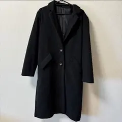 ブラック チェスターコート Mサイズ