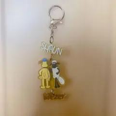 最終値下げ中‼️ひつじのショーンゆらゆら3連アクリルキーホルダー