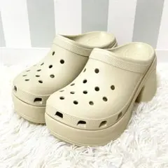 クロックス サイレン クロッグ 厚底ハイヒールサンダル 24センチ