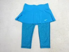 NIKE ナイキ★水玉 ドット柄 スカート付き 6分丈 スパッツ レギンス S