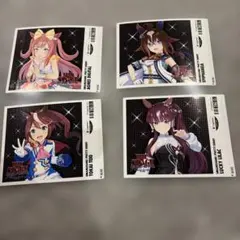 ウマ娘 TAG LIVE LABEL ステッカー 4種セット