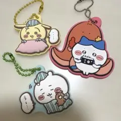 ちいかわ ラバーキーホルダー 3点セット まとめ売り ちいかわ ハチワレ うさぎ