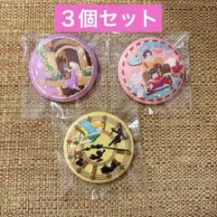 ディズニー　刺繍缶バッジ　ラプンツェル　シュガーラッシュ　ピーターパン