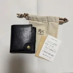 IL BISONTE 二つ折り財布ブラック 品番54_1_54252305441