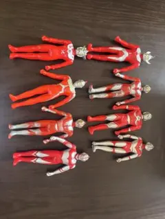 ウルトラ兄弟　8体　クリアレッドラメバージョン ウルトラ兄弟 8体 クリアレッドラメバージョン ウルトラ兄弟 8体