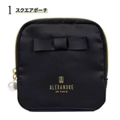 ALEXANDRE DE PARIS ブラックポーチ