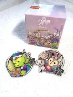 香港ディズニーランド限定！20周年ピンバッジ　ステラルー オルメル