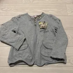 メゾピアノくまカーディガン パーカー 140