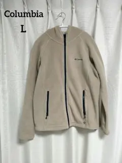 美品⭐Columbia　コロンビア　フリース　ボア　アウター　ベージュ　Lサイズ