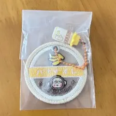 【匿名配送】サンリオ ミルクキャップシアーチャーム おさるのもんきち