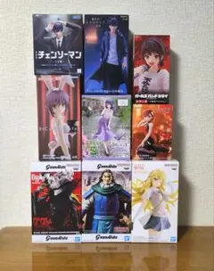 【未開封】最新 プライズフィギュア まとめ売り 美少女 ジャンプ系 9点セット