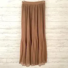 マウジー moussy プリーツ スカート 【M】 シフォン キレイめ タグ付