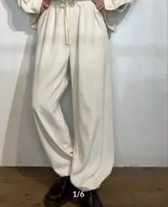 プライオリティ　priority コーデュロイ　イージーパンツ