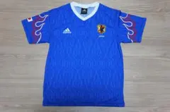 新品未使用タグ付き adidas サッカー日本代表炎デザイン Tシャツ