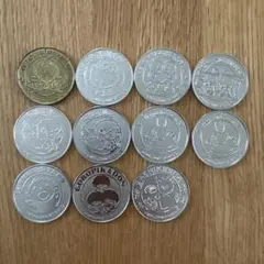 中国 貳分（2分）コイン 2×21枚 - メルカリ