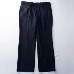 ビンテージ古着90s ストライプ クラシック トラッド レトロ ワイドスラックスのサムネイル