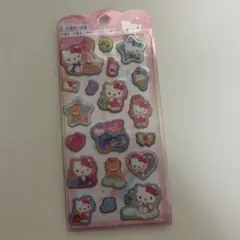 サンリオ　キラキラマシュマロステッカー　ハローキティ