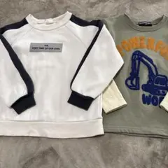 長袖裏起毛　トレーナー　120