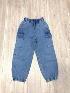 GU ガールズ　カーゴジョガーパンツ Sサイズ