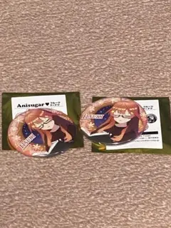 Anisugarドーナツ 缶バッジ 五月×２