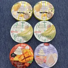 【匿名配送】デザートチーズ　6Pチーズの空き　6個