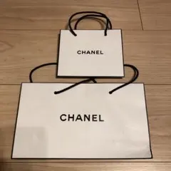 CHANEL ショップ袋 シャネル　2コセット