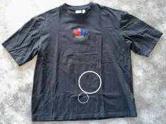 アディダス オリジナルス トレフォイル Tシャツ XS 黒 マルチカラー