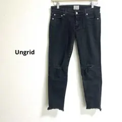 Ungrid アングリッド クラッシュフレイドヘムストスリ 26 日本製