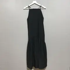 【Ungrid】 アングリッド (M) キャミワンピース ロングワンピース 黒