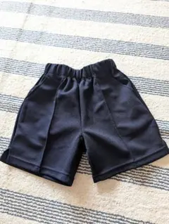 体操服 ハーフパンツ 紺色 キッズ 120cm