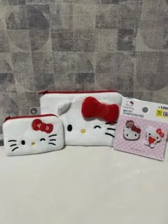 韓国限定!! サンリオ3点セット　ハローキティ　ポーチ