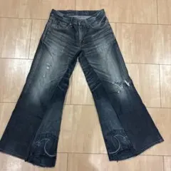 flare denim y2k grunge