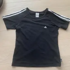 adidas レディース 半袖 Tシャツ ブラックのサムネイル
